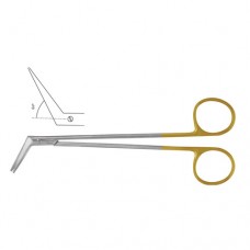 TC DeBakey Vascular Scissor Angled 60° Stainless Steel, 22 cm - 8 3/4"